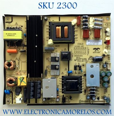 FUENTE PARA TV HAIER NUMERO DE PARTE AY156D-ASF20 / AY156D-ASF / AY1551A066996 / PANEL CN55GK725 / MODELO 55E5500U